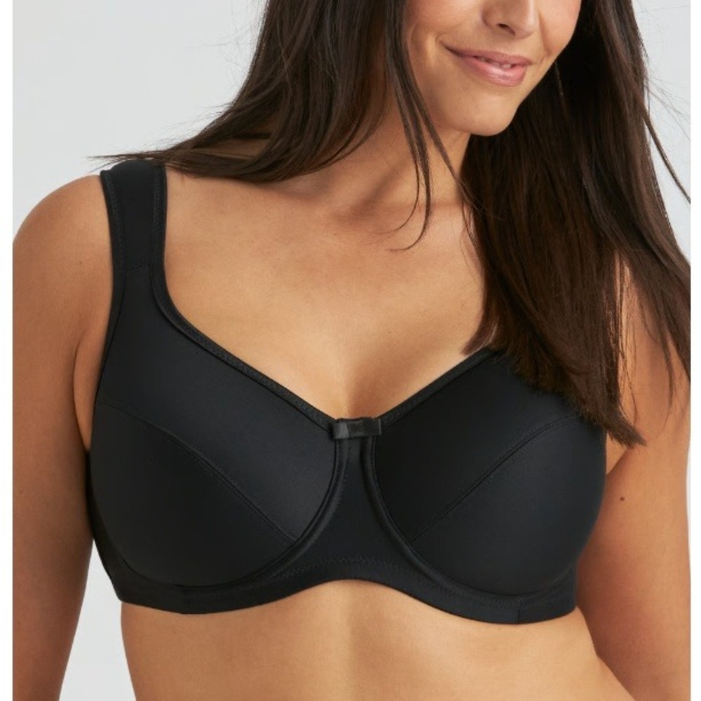Miss Mary Women's Black Tenderly Wired Bra Size 34G NWT